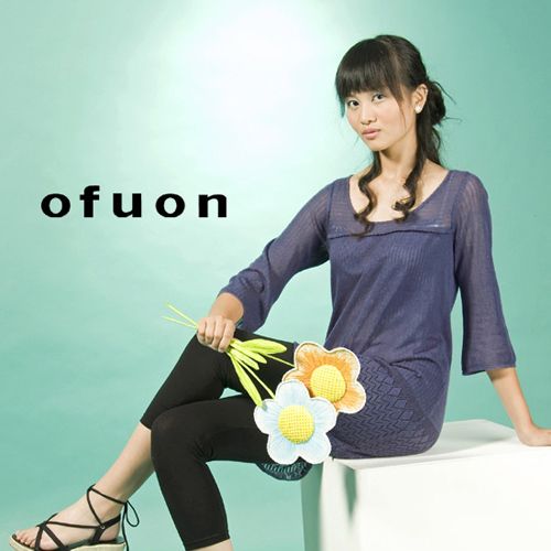 OFUON 魅力商品 ~ 修長七分袖針織衫