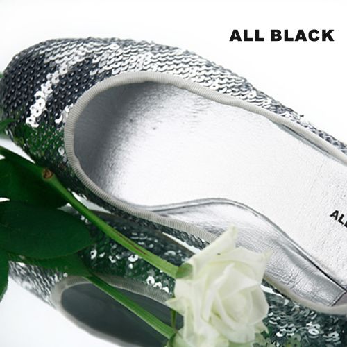 ALL BLACK 時尚芭蕾舞鞋-