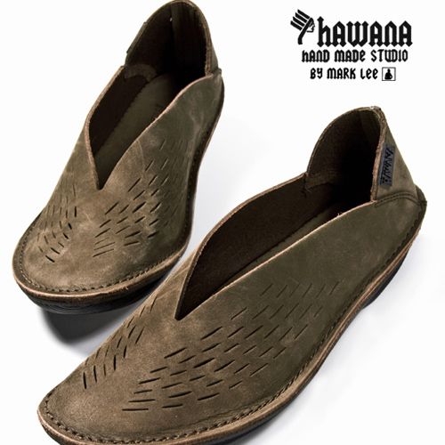 HAWANA ~ 手工製 時尚休閒鞋麂皮-