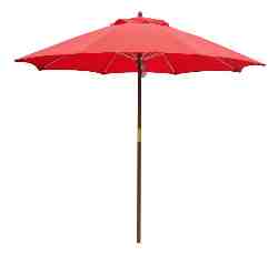 【大傘王】9呎8骨庭園玻纖木傘