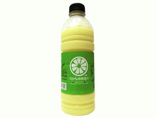 950mL瓶裝100%檸檬原汁