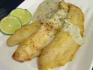 香煎魴魚佐漁得奶醬