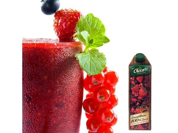 皇家農場100％鮮果汁–綜合莓果-