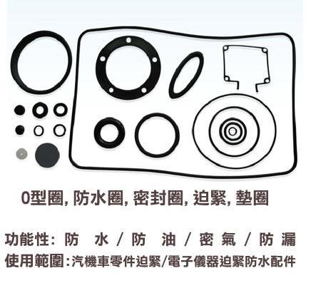 RING、O型環、防水墊圈、Sealing Gaskets、Rubber Washer-