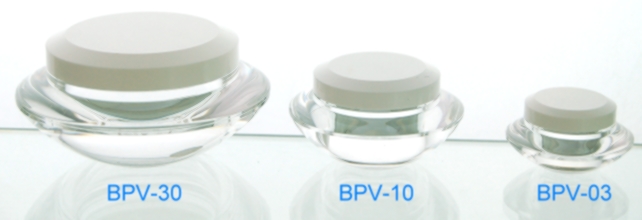 化妝品塑膠容器包裝材料-BMU  BPA  BPV 系列面霜盒-