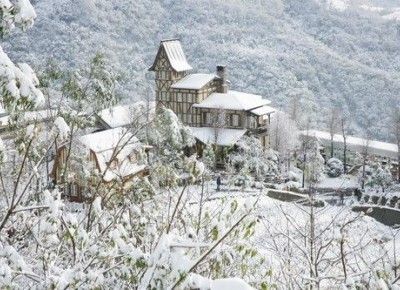 見晴雪景