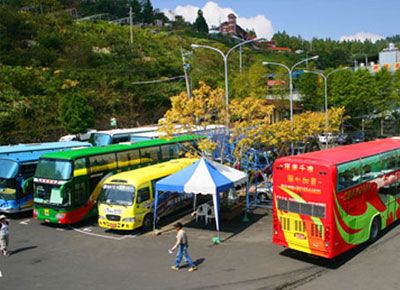 大型停車場-