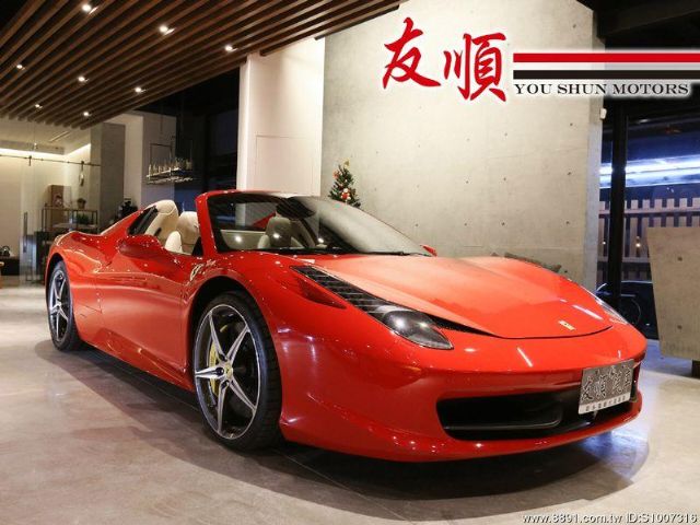 Ferrari 458 Spider 2012 蒙地拿代理-