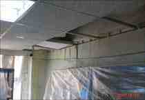 天花板九十度角滲水抓漏