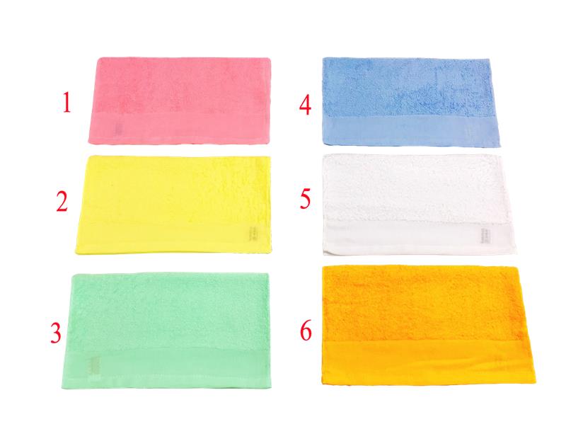 20兩素色毛巾-