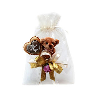 婚禮小物─小熊喜糖袋-