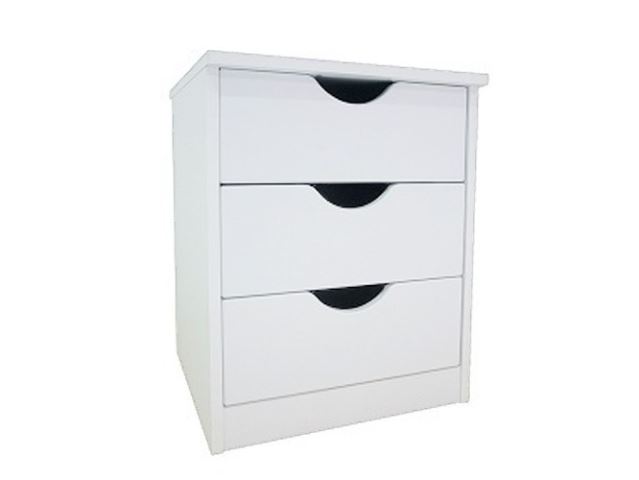 3 Drawer Basic Desk-