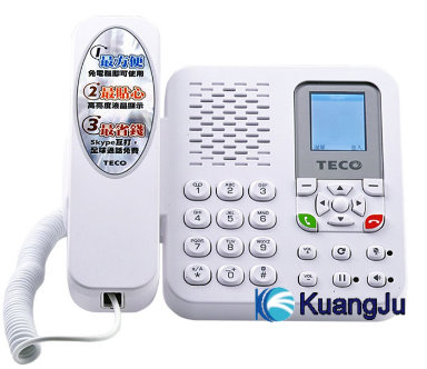 TECO東元Skype Phone XS2008CA桌上型網際網路電話-