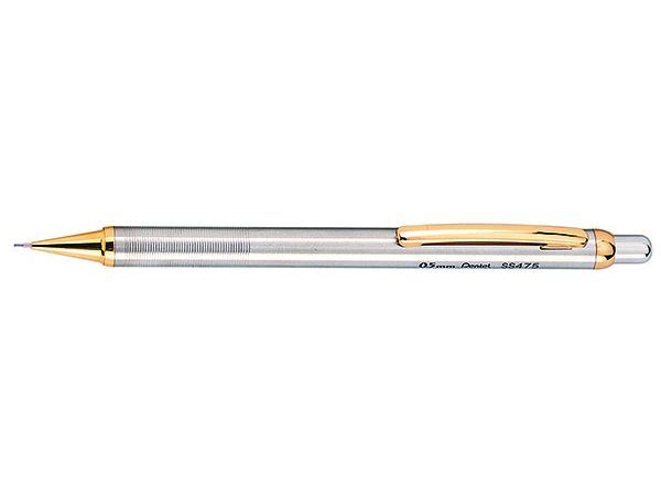 飛龍SS475G不鏽鋼自動鉛筆(伸縮筆頭)-