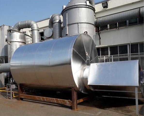 熱水桶及設備保溫外覆鋁皮板金-保溫保冷工程 | 機械設備保溫板金 | 桶槽隔熱工程 | 管路消音工程 - 皇慶保溫