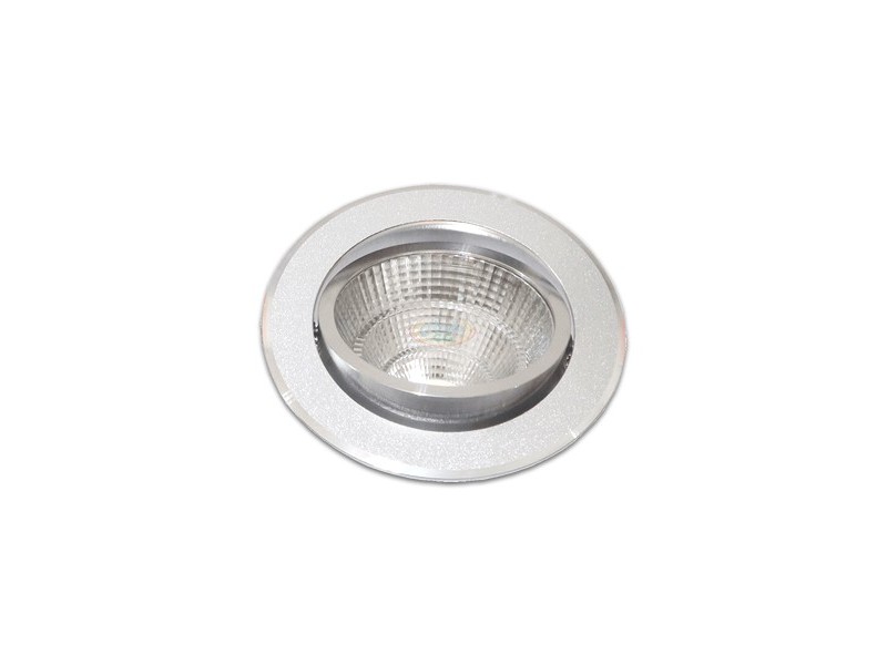 10W/12W 3.5吋 COB LED投射崁燈，9.5cm嵌入孔，燈頭可調整角度-