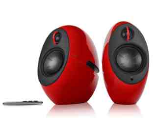 Edifier 漫步者 E25 兩件式 立體聲藍芽喇叭&ndash;紅色