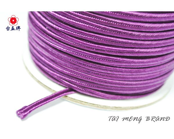 台孟牌 蛇腹帶 55碼 高貴紫色 (手環編織、服裝材料、花邊織帶、包裝、飾品DIY、手工藝、裝飾、繩子、拼布、手創、線)