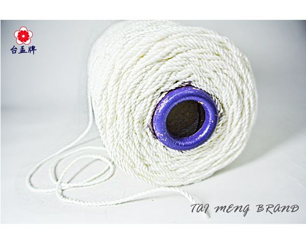 台孟牌 特多龍繩 白色 兩種規格 一公斤包裝(五金、網室、細繩、編織、線、材料、飾品DIY、束口袋、手工藝、綁繩、拉繩)