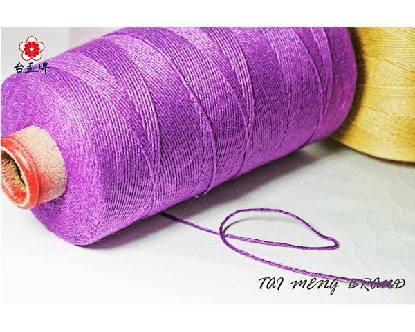 台孟牌 染色 苧麻 1.5mm 18色 半公斤包裝 (彩色麻線、麻繩、毛線、麻紗、編織、手工藝、園藝材料、天然植物)-