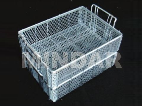 Flattened Expanded Metal Baskets