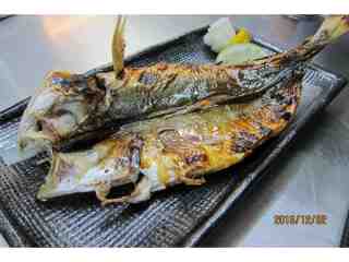 竹筴魚鬼瓦燒