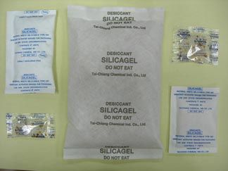 SILICA GEL 矽膠乾燥劑