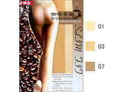 咖啡香榭雙T全透明超彈性褲襪
