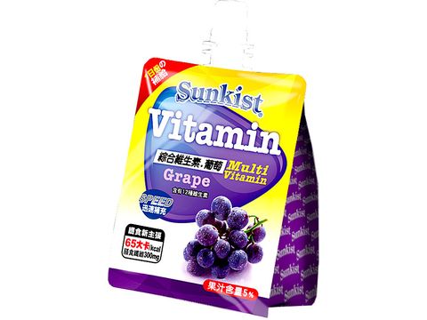 Sunkist–綜合維生素葡萄果凍180g