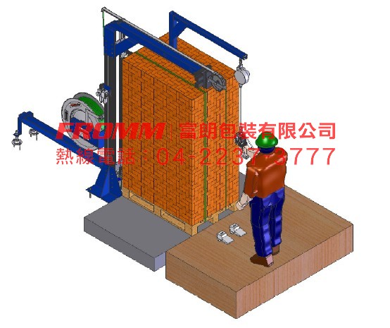 EFP 塑鋼帶半自動穿帶系統 租賃服務-