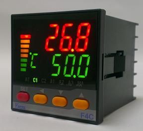 F4C溫度/類比信號 控制器/顯示器-