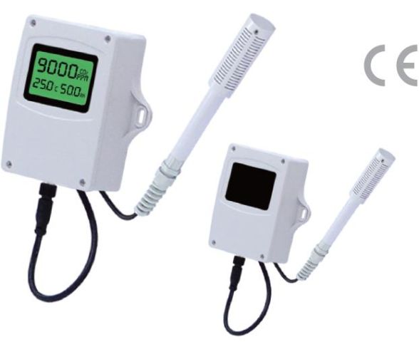 IC–200L 出線型 HVAC 二氧化碳 CO2/溫溼度傳送器(偵測器)-