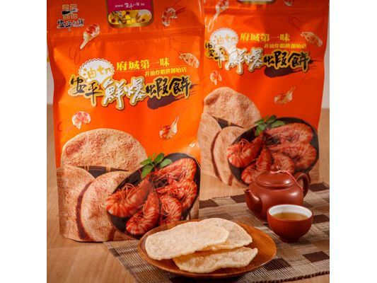 台南名產 非油炸蝦餅-原味-安平小舖有限公司