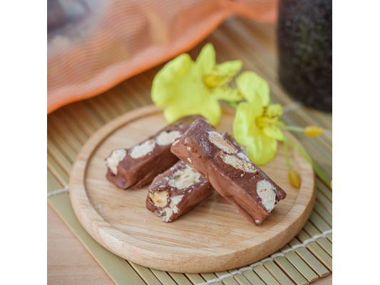 台南名產 濃情巧克力杏仁 (使用日本天然海藻糖)-安平小舖有限公司