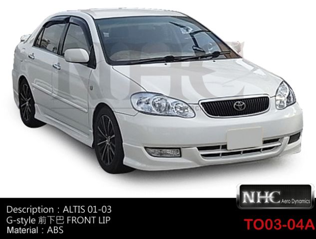 TOYOTA  ALTIS 01~07/2-