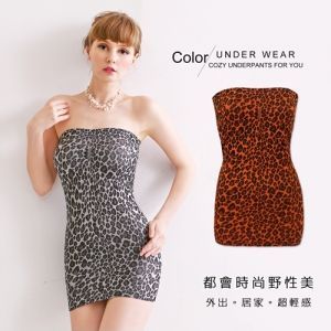 塑身裙 台灣製~野性豹紋魅力雕塑-五色可選-