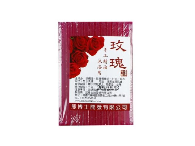 台灣茶摳-手工精油-沐浴皂-玫瑰-