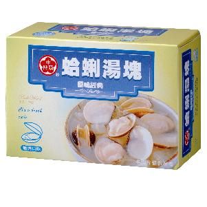 蛤蜊湯塊 (三入)