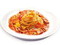 茄汁紅醬培根義大利麵-