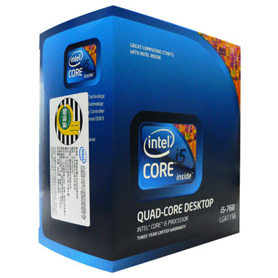 Intel Core i5 760-
