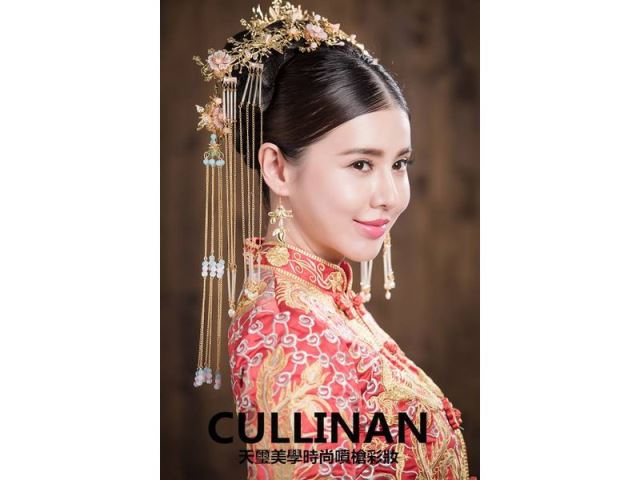 中式新娘髮型-