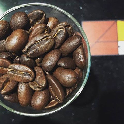 中深培咖啡豆