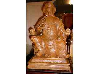 實木神像