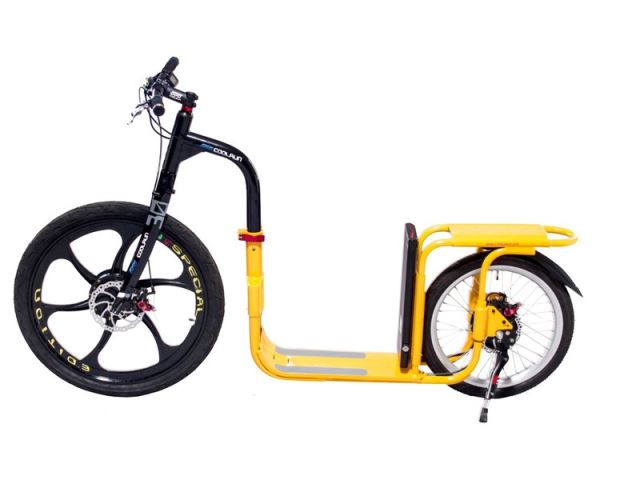 26" 電動滑板自行車-