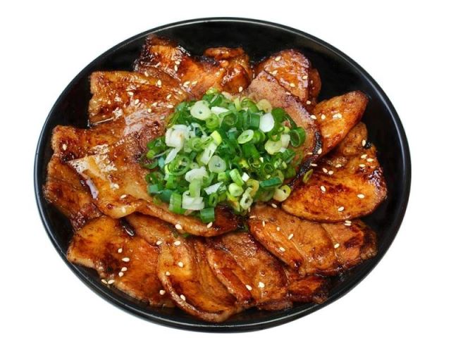 炭烤豚肉丼-