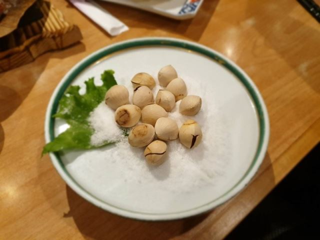 生銀杏鹽烤-