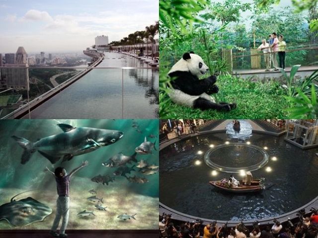 新加坡愛玩客～環球影城、河川生態園、夜間動物園、金沙濱海灣四日(含稅、購物兩站)-