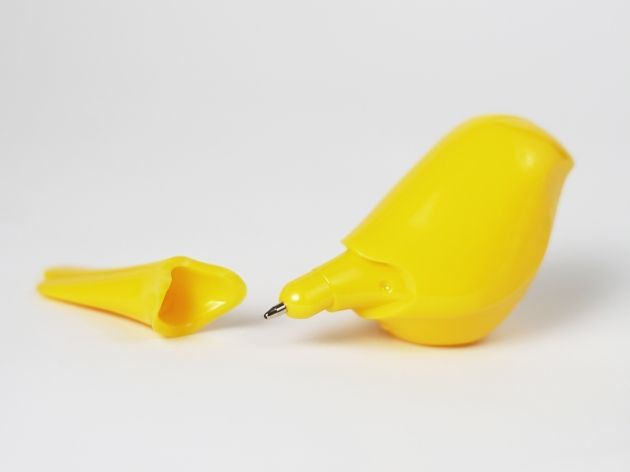 GeckoDesign 鵲鳥造型原子筆 (3色)-