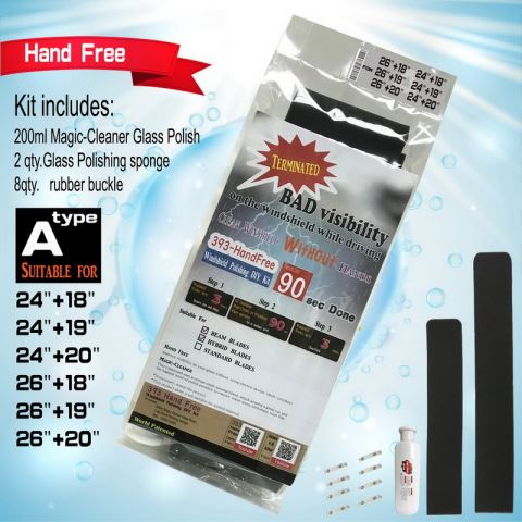 393 Windshield Polishing DIY Kit-