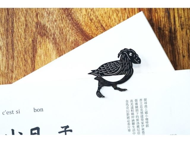 鳳頭海鸚鵡(紙書籤)-